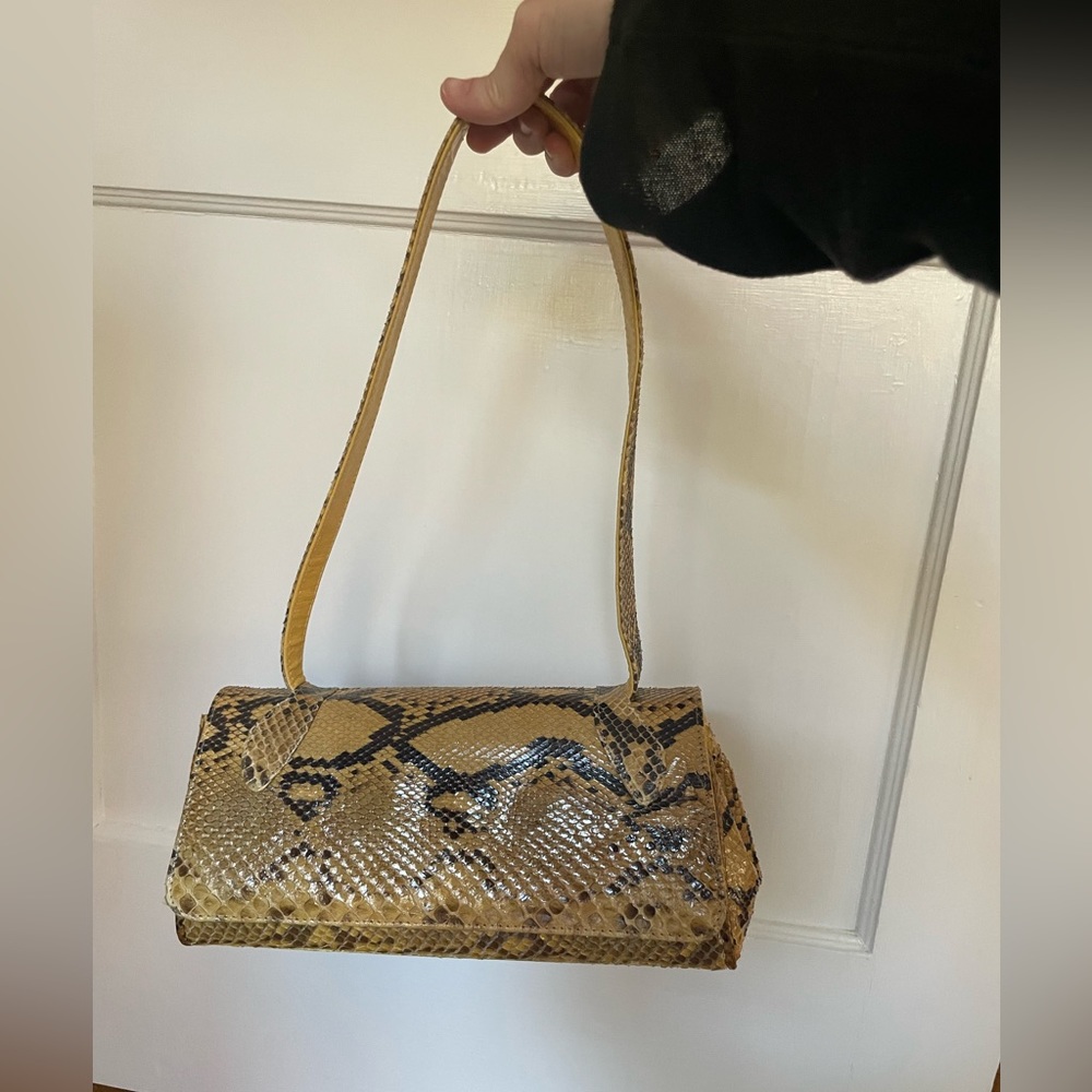 genuine Snake skin purse from Italy- vintage